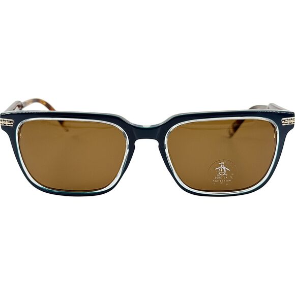 Penguin The Suspender 2.0 Mens Plastic Polarized Sunglass Faded DN Denim 55-20 - Picture 3 of 5